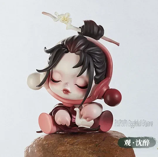 

Skullpanda The Ink Plum Blossom Series Original Blind Box Mystery Box Guess Bag Toys Doll Cute Anime Figure Desktop Ornaments