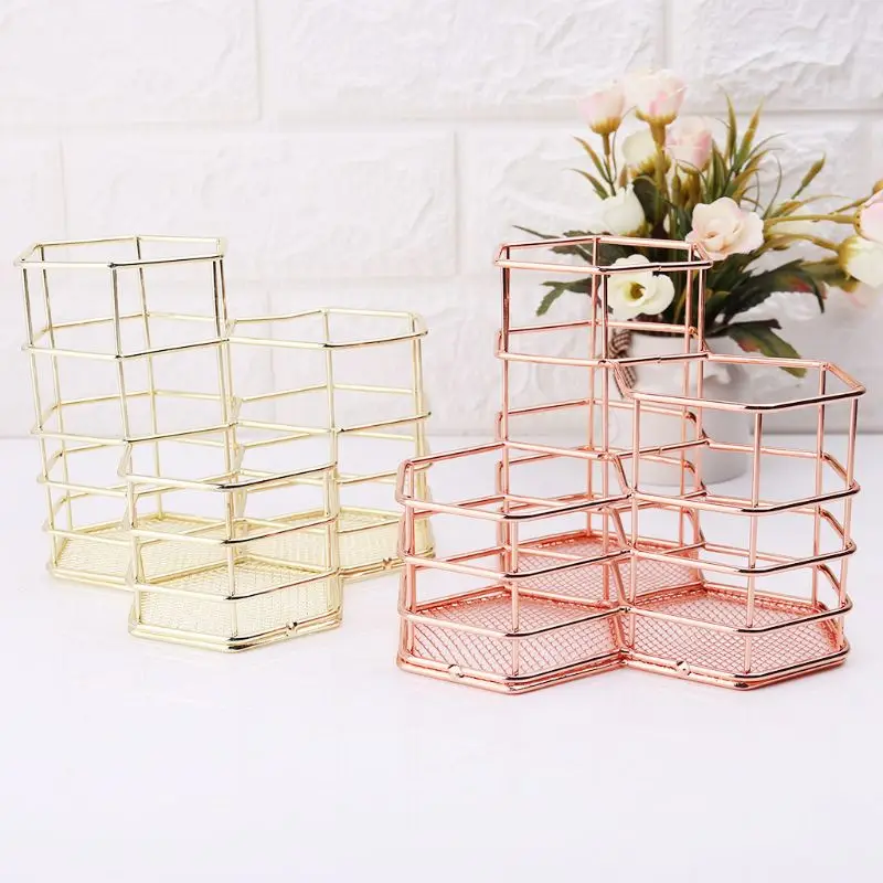 الشمال نمط مخزن للمكياج صندوق مسدس لحقيبة فرشاة القلم حامل القلم الرصاص مكتب أو