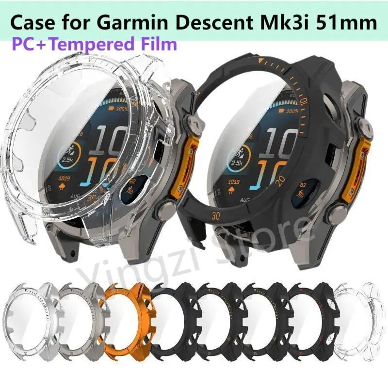 Garmin Descent Mk3i case front view