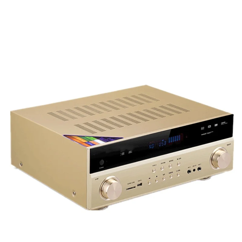 

Усилитель мощности Bluetooth без потерь, мощный KTV, домашнее профессиональное декодирование DTS Dolby высокой четкости