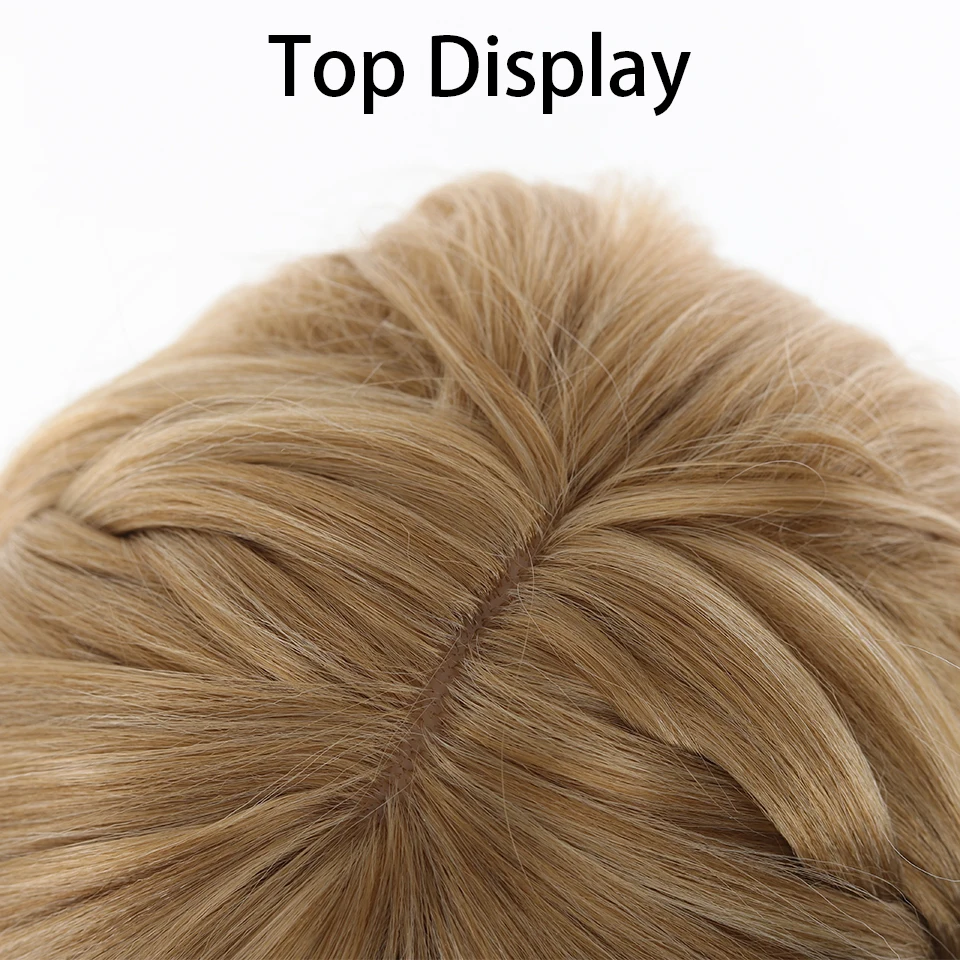 合成毛藤田琴音コスプレウィッグ学園アイドルマスター藤田琴音ブロンド編み込みロングウィッグ耐熱