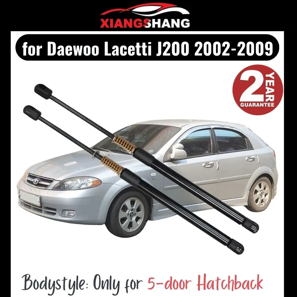 

2pcs Rear Tailgate Damper for Daewoo Lacetti J200 5-door hatchback 2002-2009 WITH SPRING Trunk Boot Gas Charged Gas Struts