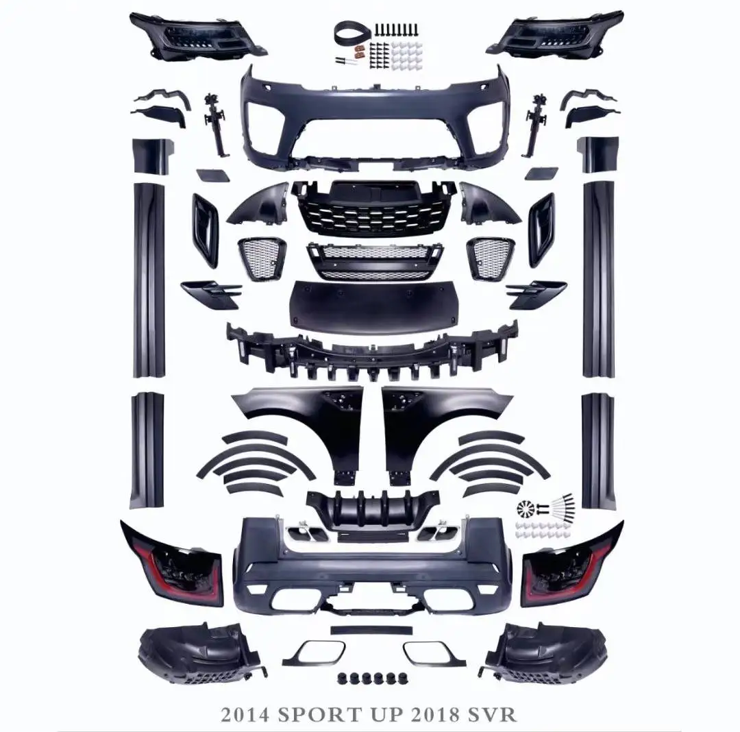 

Hot Selling Wholesale Body Parts Facelift for Land Rover Range Rover Sport L494 2018-2021 Upgrade to Kit Svr Sport Body Kit