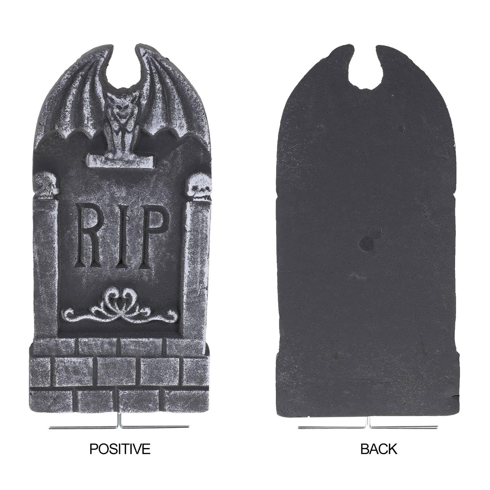 

Foam Tombstone Decoration Decorations Tombstones Props Ornament Halloween Supplies Prank Craft Gravestone