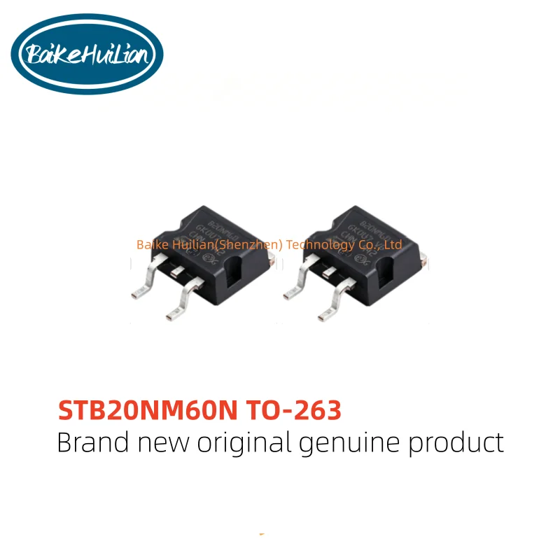 10pcs/lot Brand new original STB20NM60T4 TO263 field-effect transistor 1 N-channel 600V 20A in stock