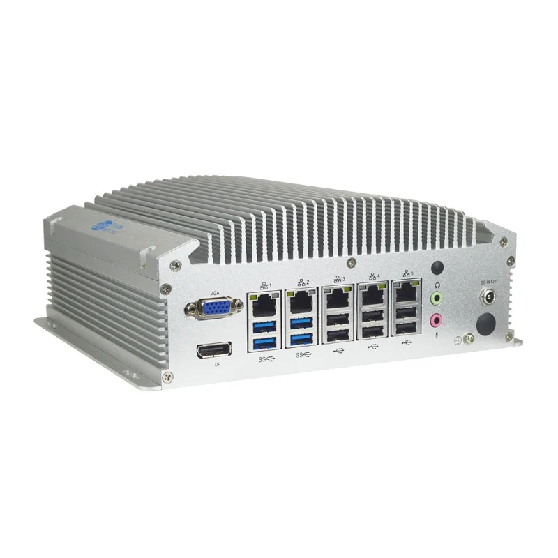 

Промышленный ПК Eip MFC-3102 H110 с 5 портами LAN, 13 портами USB, 2 портами RS-232, памятью DDR4, VGA для MSATA