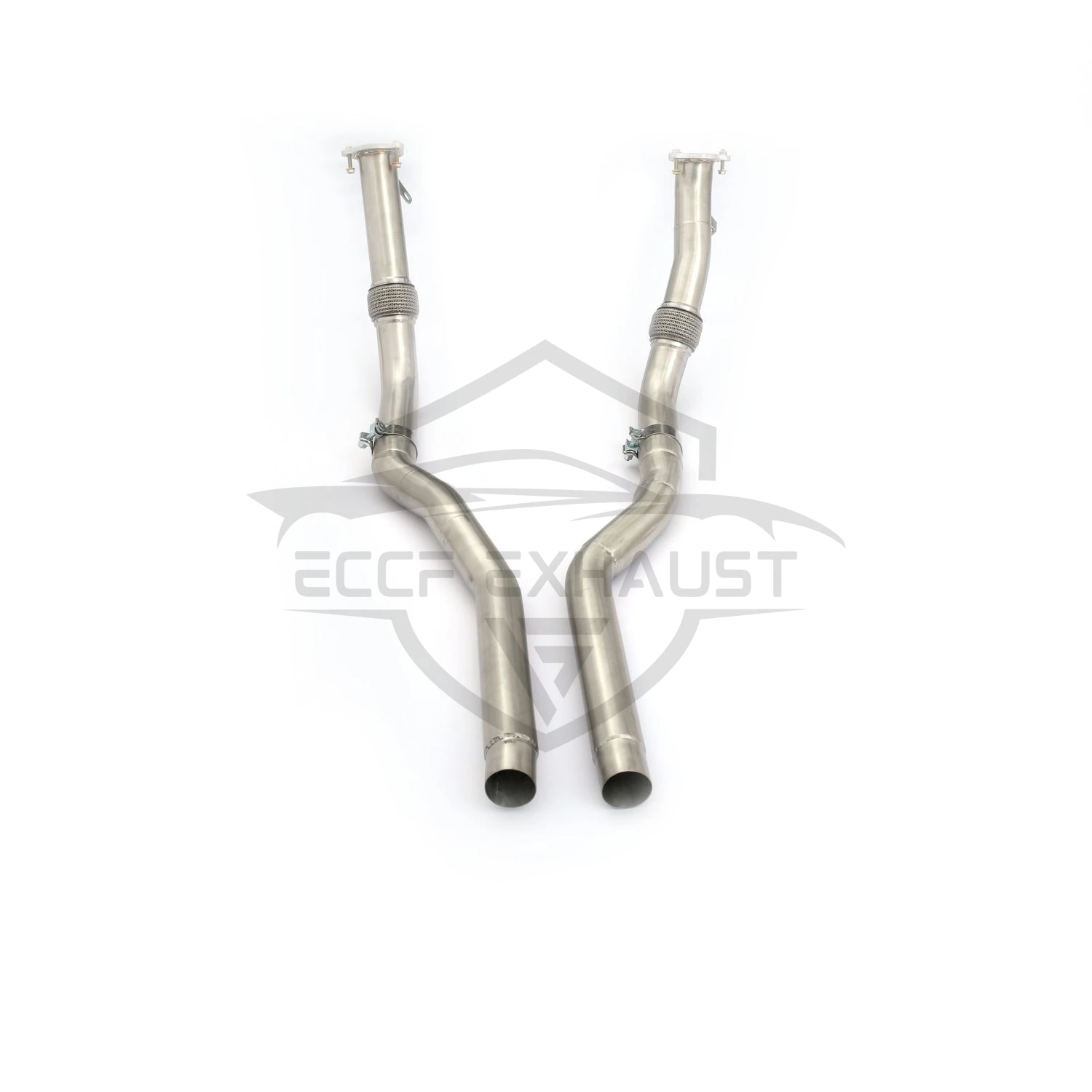 

Stainless Steel Sports Front Pipe For Audi RS5 B9 B9.5 Nice Collectr Aggressive Exhaust Sound High Flow Performance Upgrade
