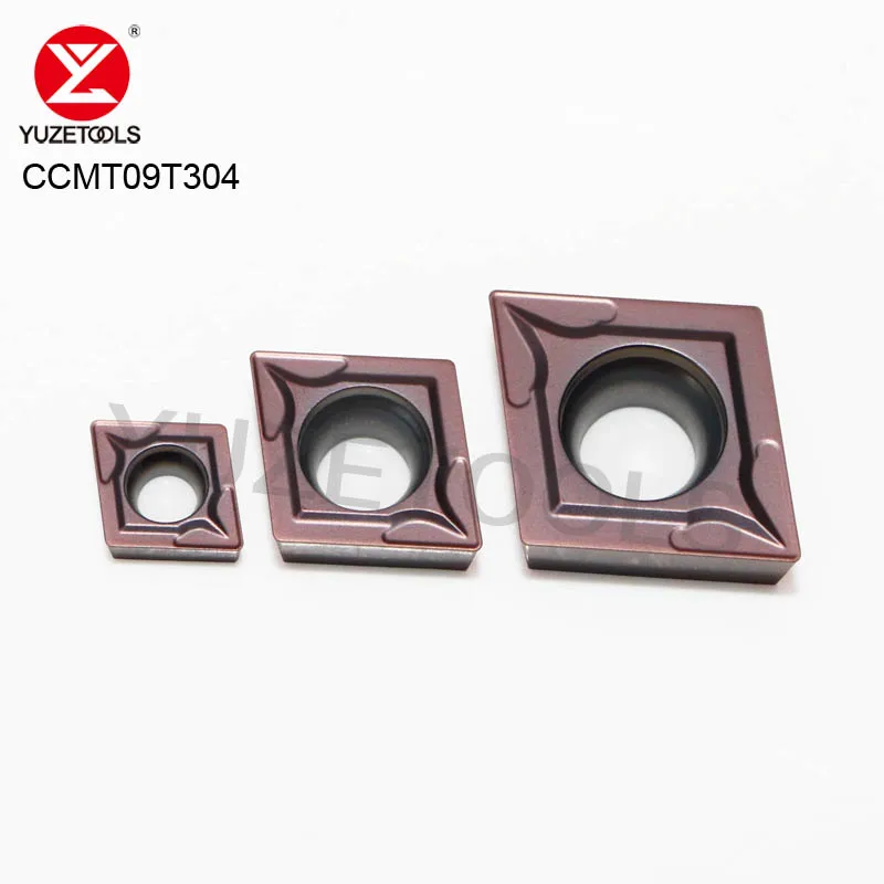 Ccmt060204 ccmt060208 ccmt09t304 ccmt09t308 ccmt120404 torno externo torneamento ferramenta carboneto de corte para aço inoxidável