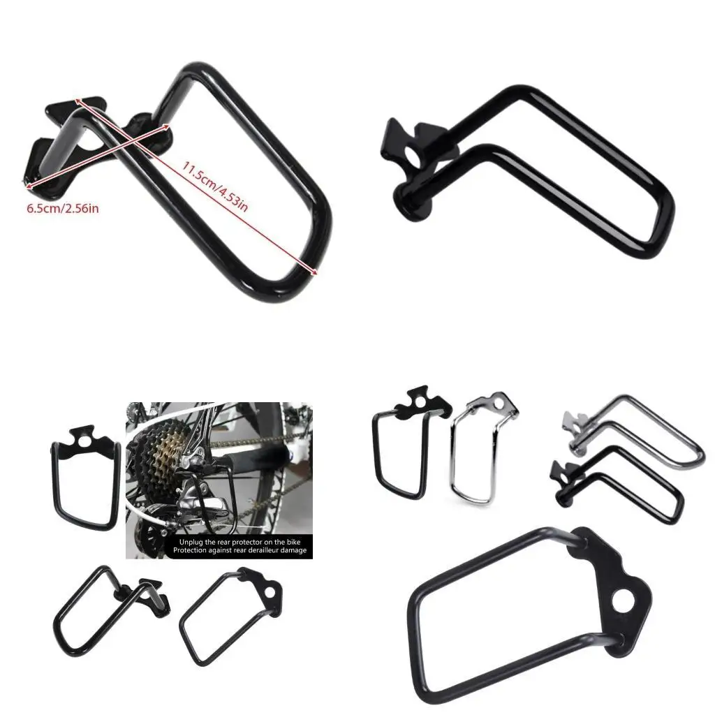 

Y1UC Regulable Steel Bicycles Rear Gears Derailleurs Chain Guard Protectors Cover