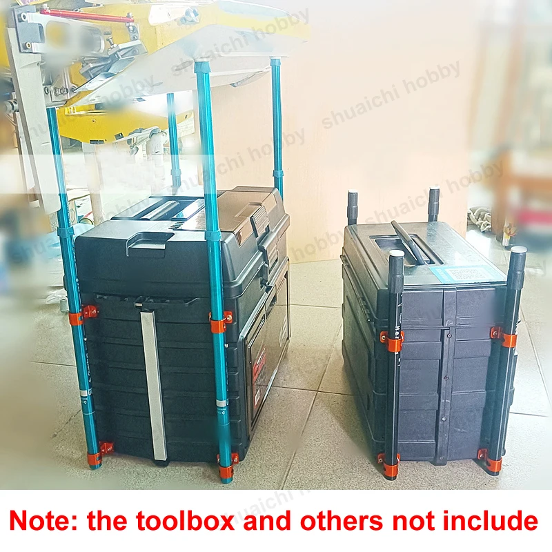 8PCS 내경 20mm 공구함/선체 프레임 튜브 클램프 아연 합금 고정 브래킷 CNC 가공 고정구 경쟁 모델 보트용