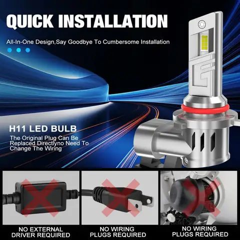10 best sales h11 हेडलाइट बल्ब - №4