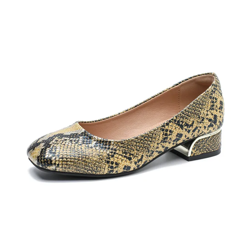 

Euro Designer Women Shoes Trend Pumps Snakeskin High Heel Shoes Ladies Fashion Dress Shoes