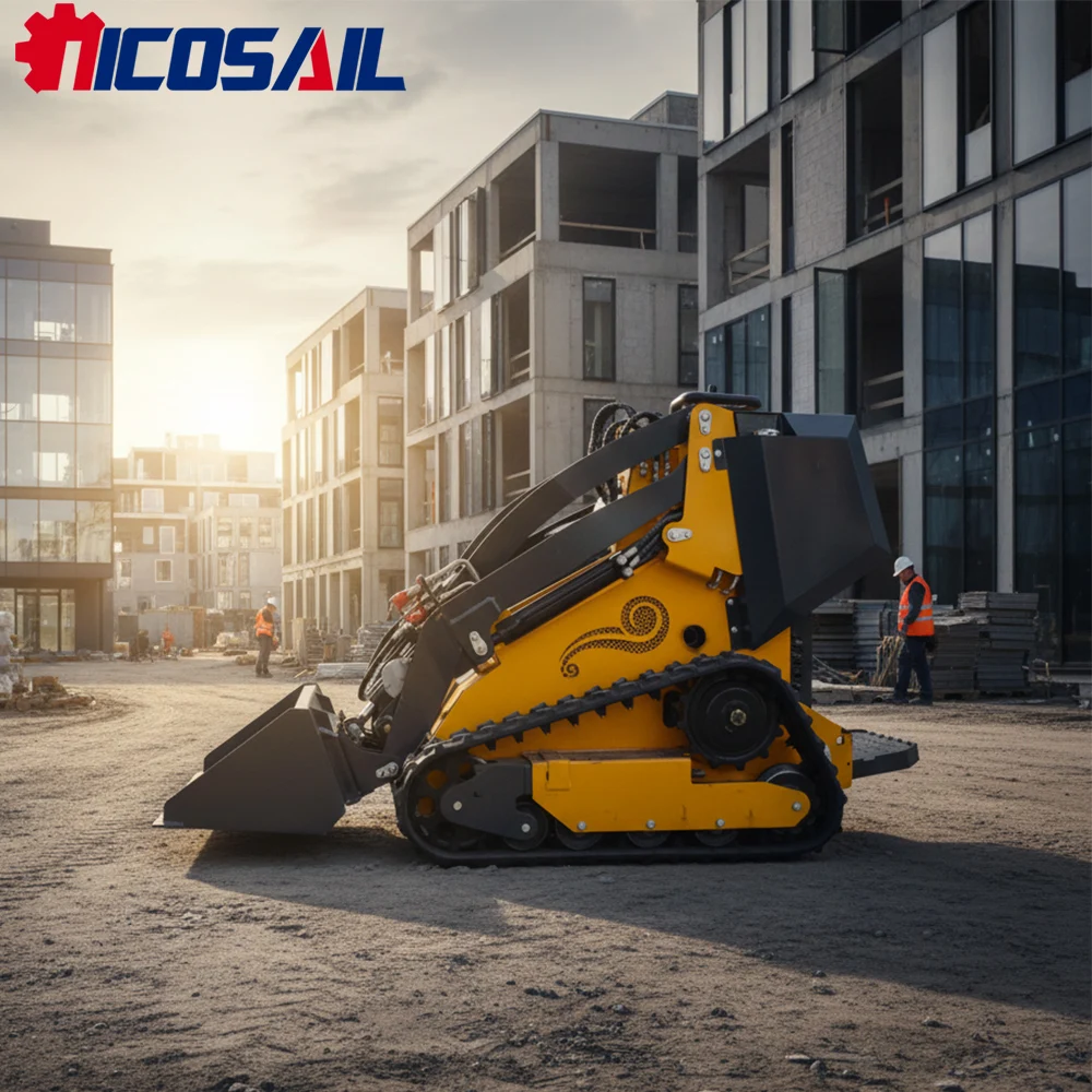 

Hydraulic Compact Track Loader Euro 5 CE Approved Skid Steer Machinery Equipment Power System