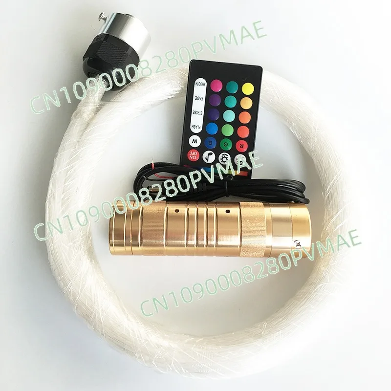 Meteor fiber optic light 0.75mm10W RGBW Gypsy star flashlight fiber optic set Cinema decoration starry sky top