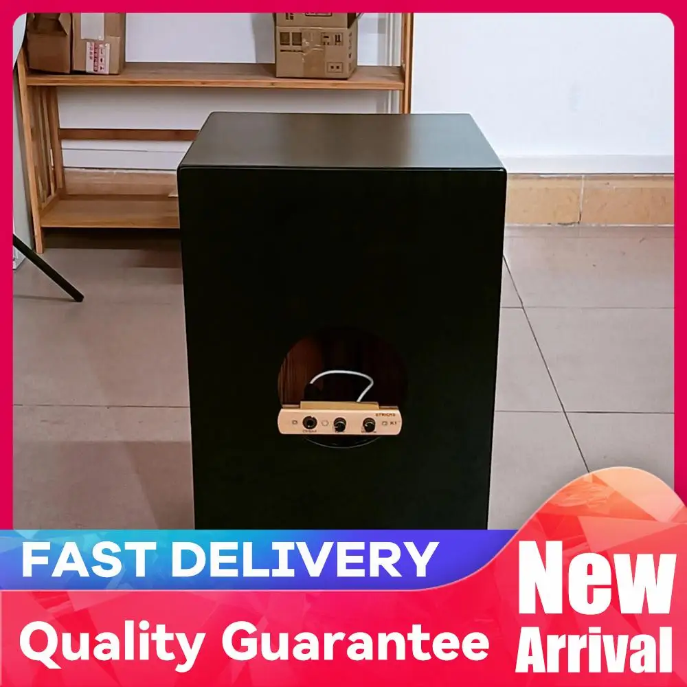 

Микрофон для кахона с регулятором громкости и тембра, электронная система звукоснимателя, выходной разъем, аксессуары для ударных инструментов