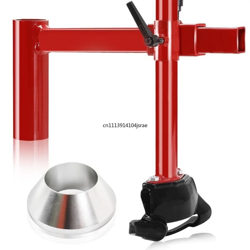 Tire Changer Duck Head with Silver Cone, Manual Tyre Mounting Demount Head Replacement Kit for Auto Motorcycle Tire Repair