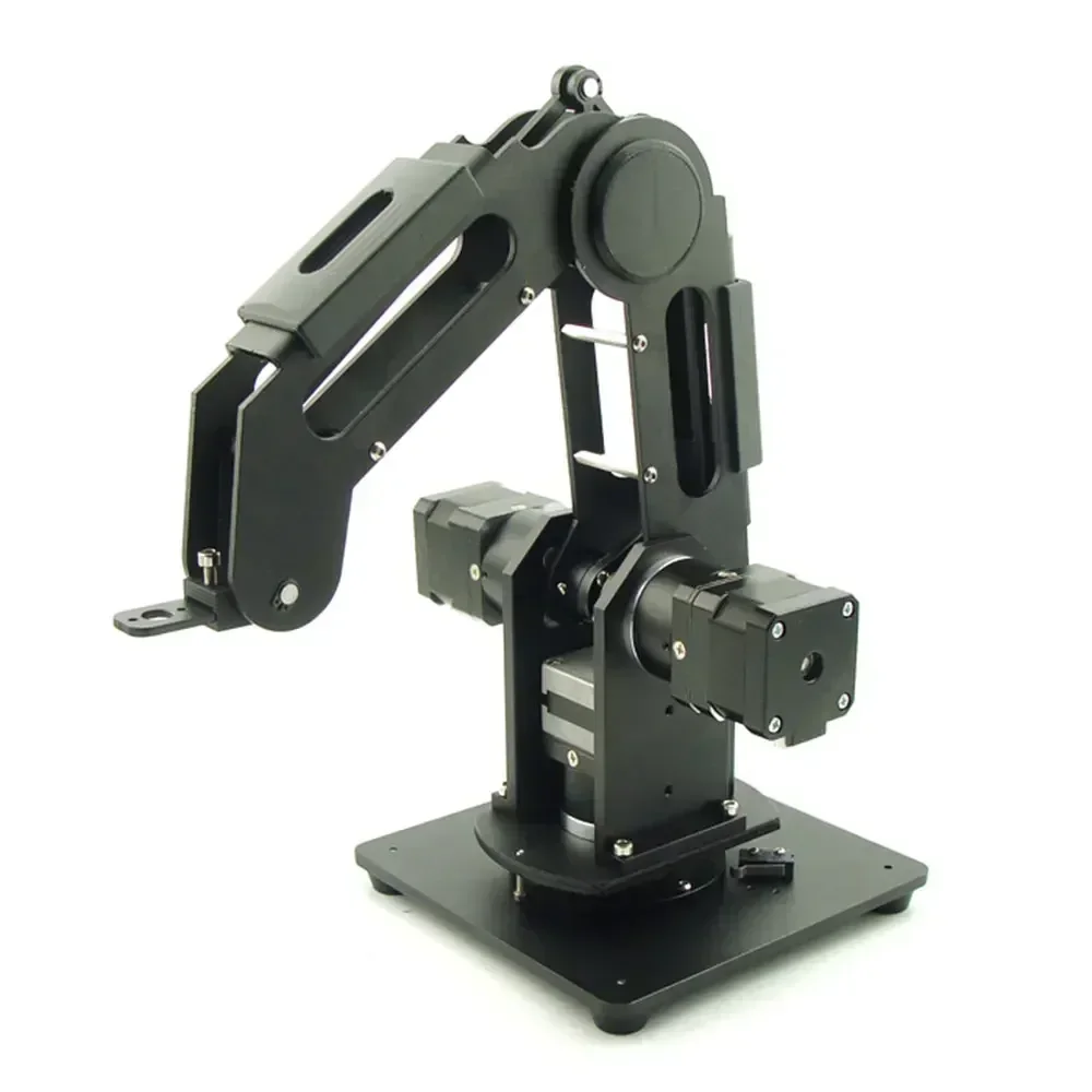 

NewNew in stock Black 6061 Aluminum Alloy 3pcs 42 Gear Motors + 3-Axis Mechanical Robot Arm 3-DOF Robotic Arm