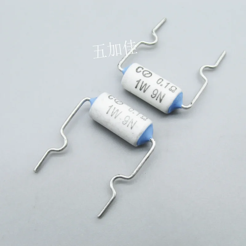 10-100pcs RNF1F0.1 Ω 1W 0.1R 0.1ohm imported axial resistance ceramic cement resistance