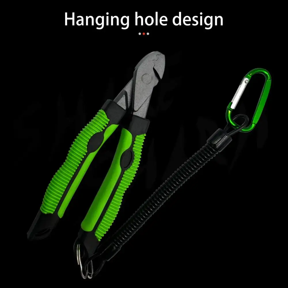 High Carbon Steel Fishing Pliers Easy to Use Fishing Crimping Tool Ergonomic Fishing Crimping Pliers Set with 250 for Wire