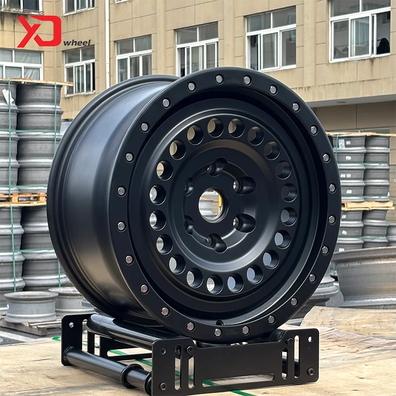 New 17*8.5  17*9 18*9 Monoblock Off-Road Forged Rim 6*135 5*139.7 6*139.7 5*130 Simulated Beadlock for Hilux Wrangler JL Tacoma