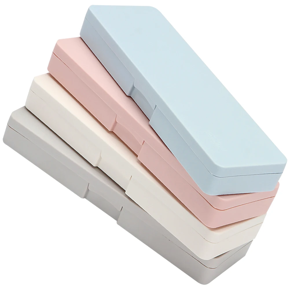 Scatole per matite in plastica creative salvaspazio per studenti e impiegati