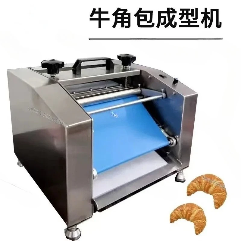 Commercial Croissant Forming Machine Desktop Rolling Machine Mini Croissant Dough Shaping Machine Rolling Pastry