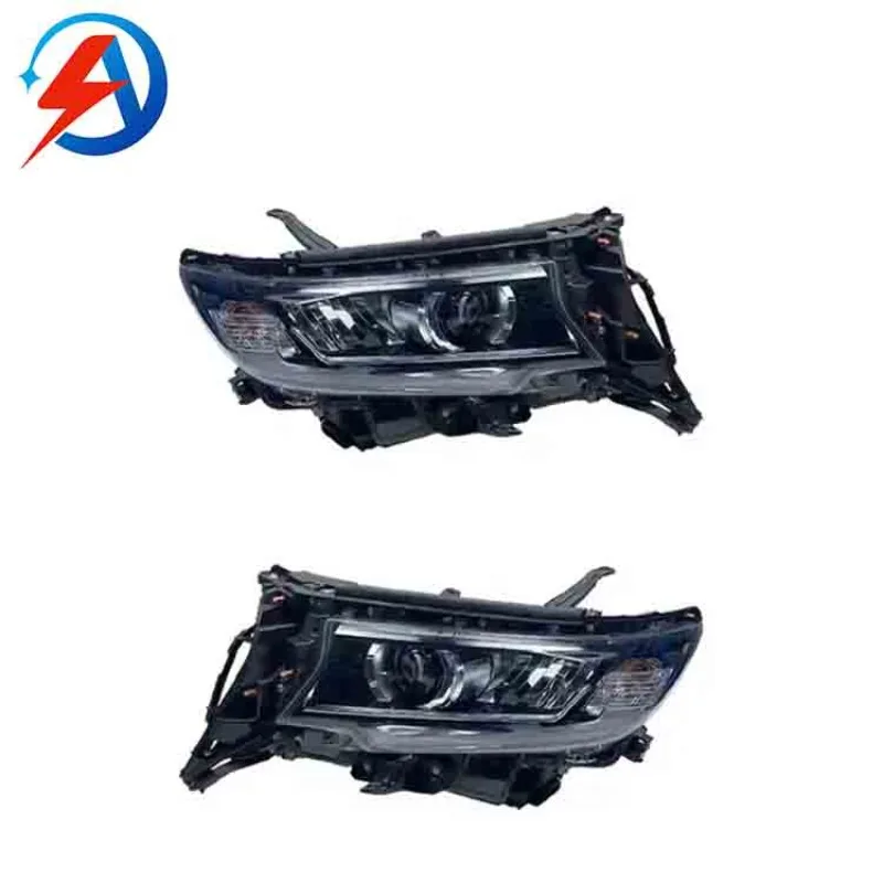 مصباح أمامي LED عالي الجودة OEM لنظام إضاءة السيارات Toyota Prado 6000k درجة حرارة اللون أجزاء مجددة لفترة طويلة