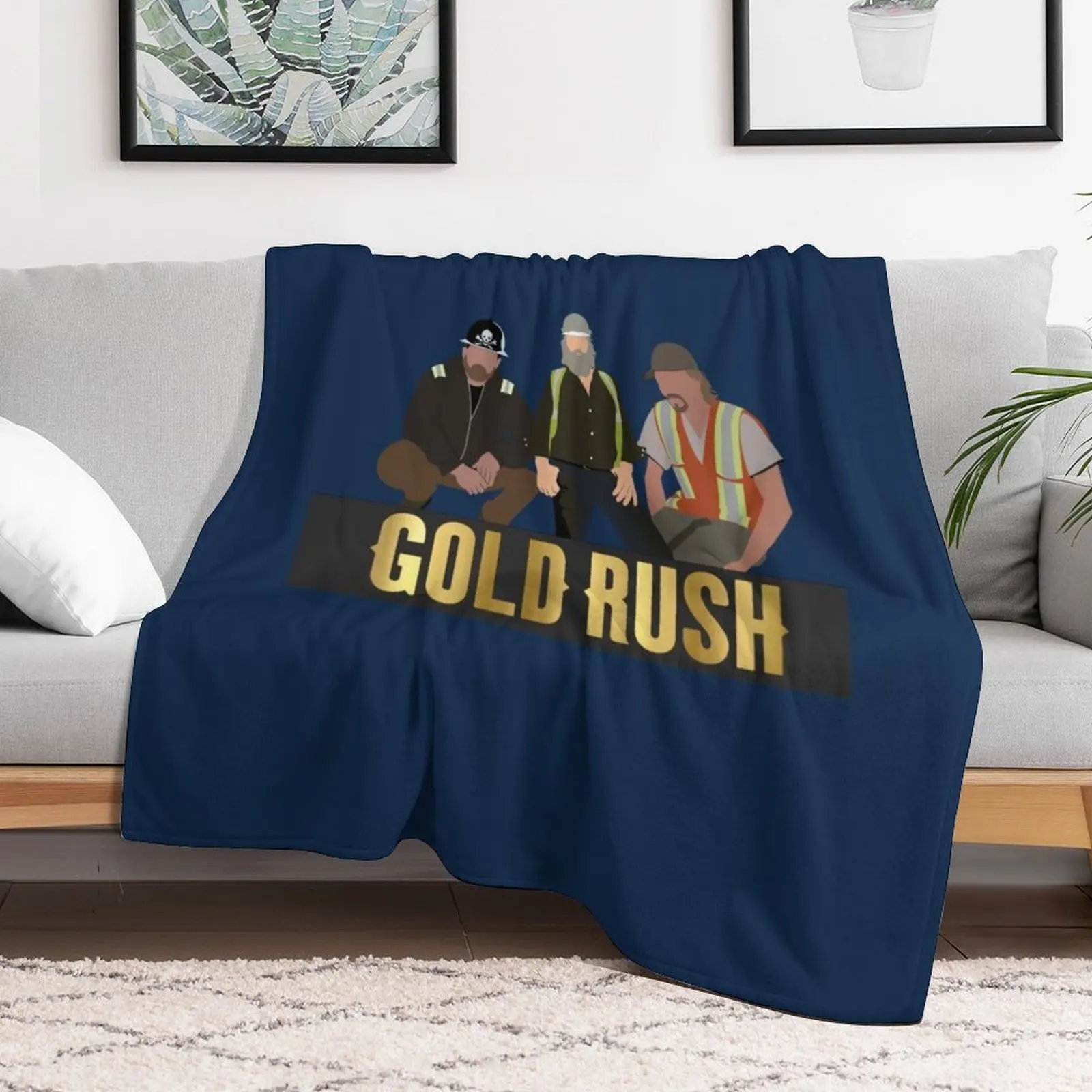 Gold Rush Parker Schnabel Rick Ness Tony Beets Throw Blanket for babies Large Blankets