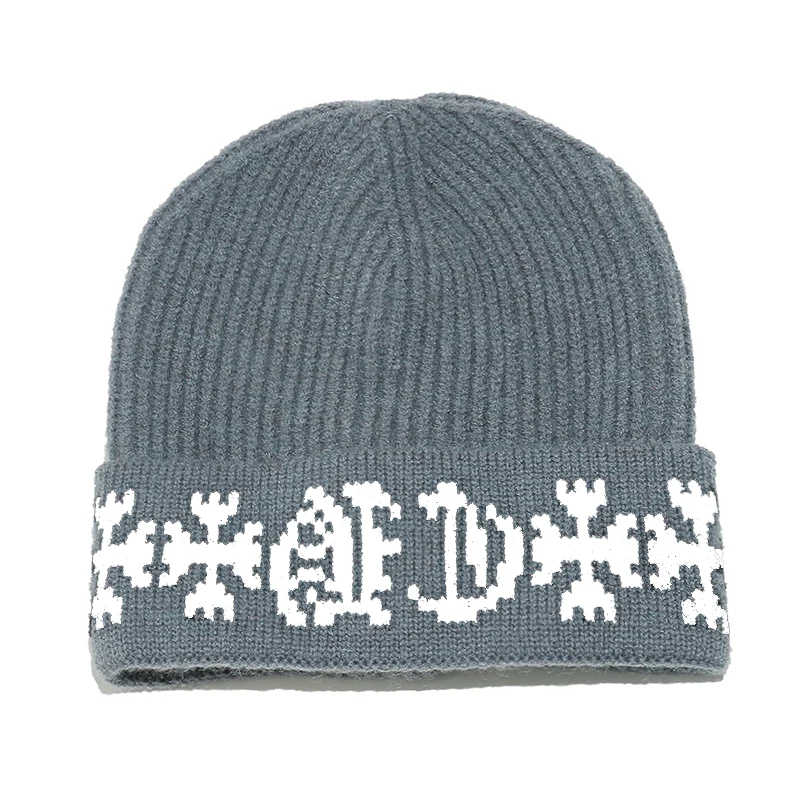 Beanie mit Alien-Print – weiche, warme Strickmütze für Damen, stilvolle, dehnbare Slouchy-Mütze für Freizeit und Reisen – Detail 3