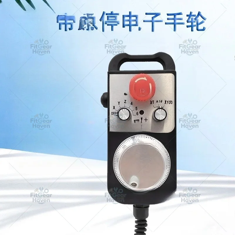 Self Resetting Electronic Handwheel CNC Machining Center Hand Cranked Pulse Generator
