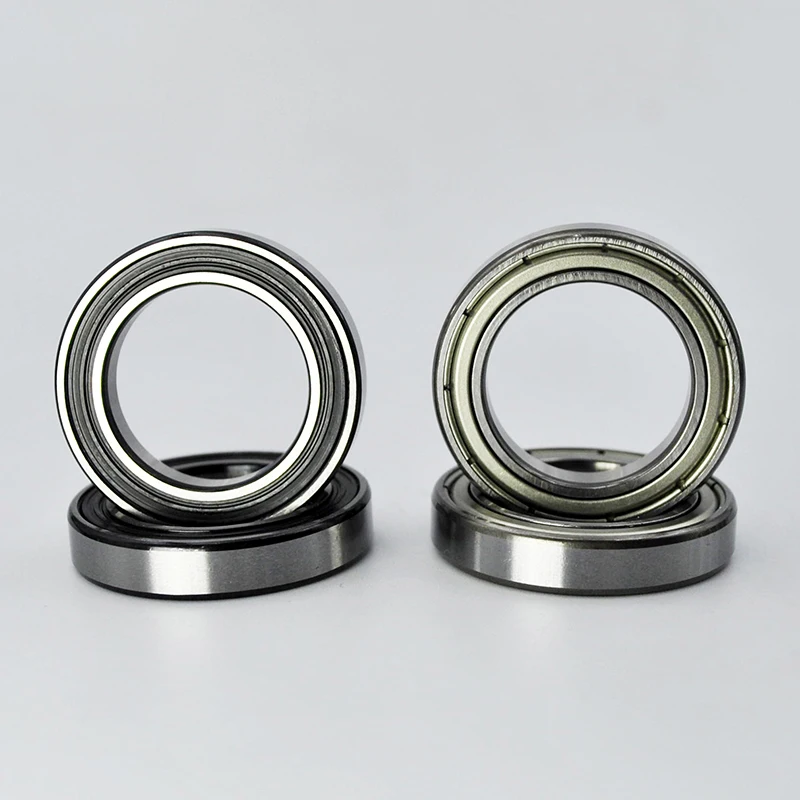 10 قطعة 6803 2RS ZZ 17*26*5mm 6803RS 6803Z DDU 2Z القطر الداخلي 17 مللي متر الكروم الصلب الأخدود العميق الدراجات الدراجات الكرات #1