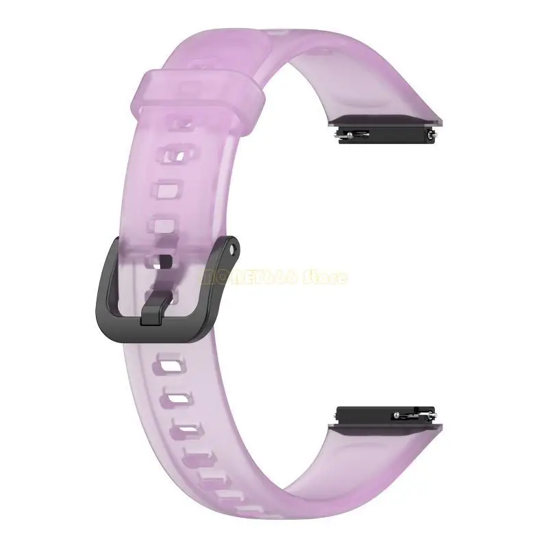 

F62c подходит для Huaweiband 7 для умного браслета браслета Силикон заменить полупрозрачный S