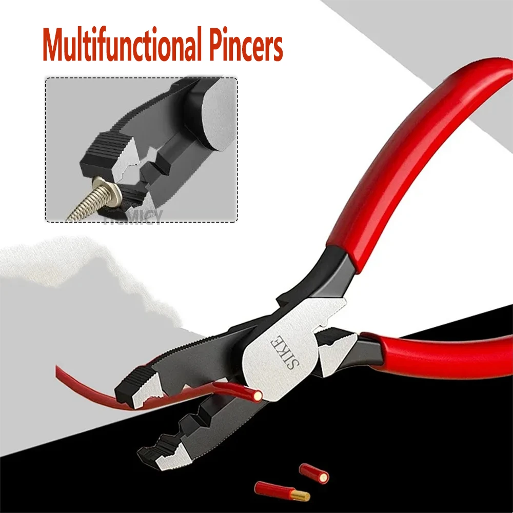 

1 шт., плоскогубцы для снятия проволоки, плоскогубцы для винтов, плоскогубцы с зубьями, многофункциональные плоскогубцы для дома, авто, ремонта мебели