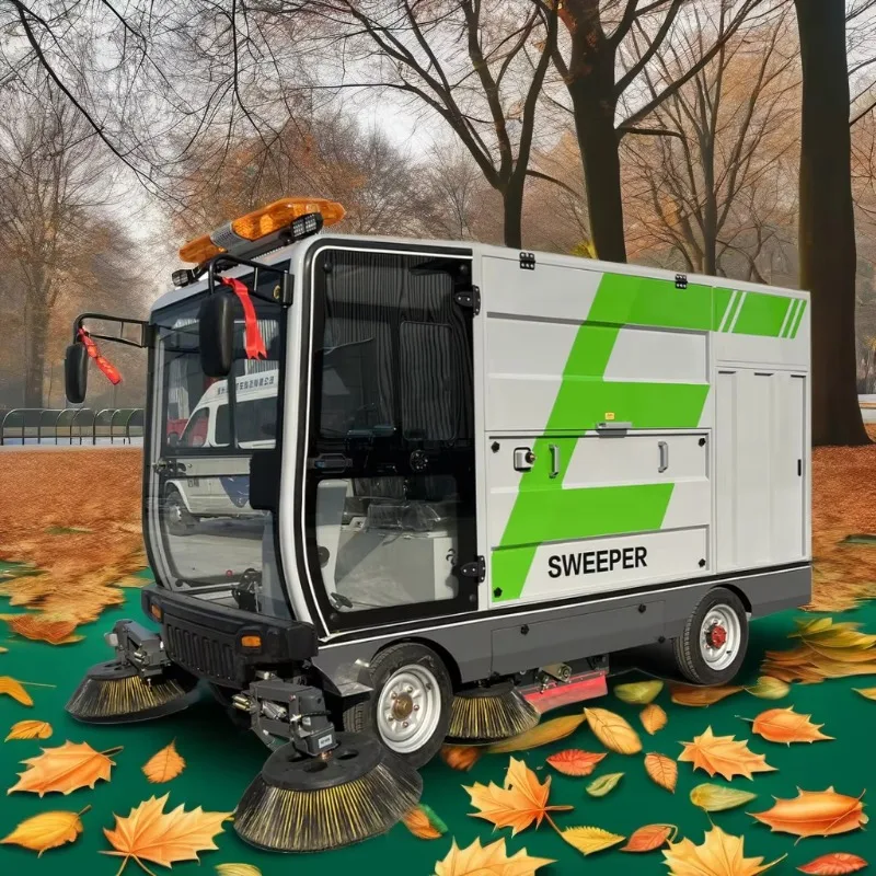 2400 Electric Ride-On Street Cleaning Vehicle New Road Sweeper Can Be Used for Urban Road Cleaning