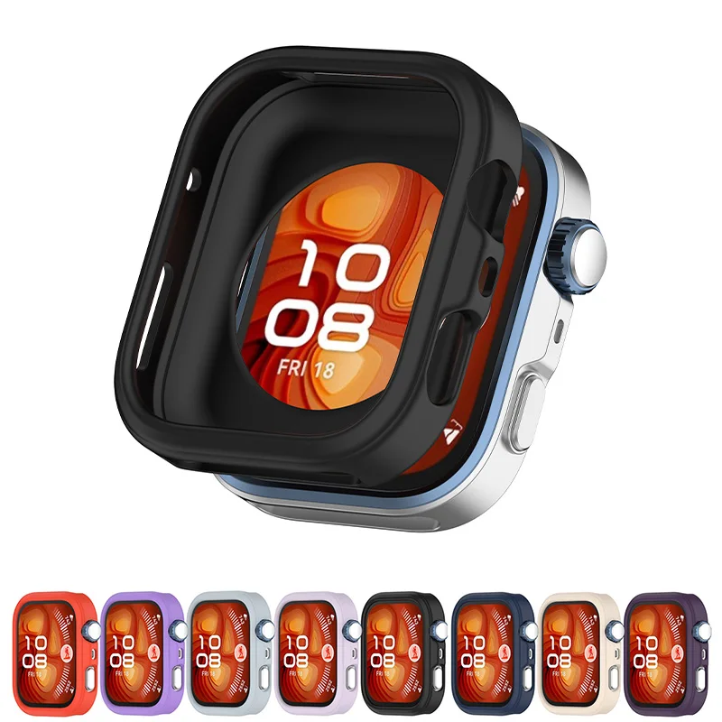 Silicone Case For Huawei watch Fit 4 Pro Accessories soft Shockproof Protective Bumper Frame shell For huawei watch fit 4 Cover