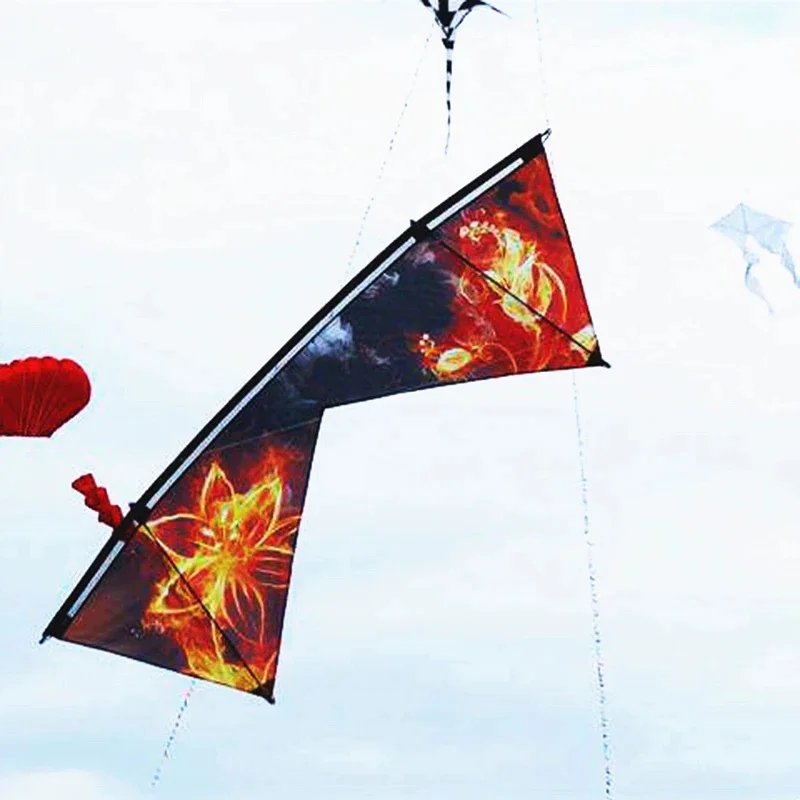 Kostenloser Versand Quad Line Stunt Drachen fliegen für Erwachsene Outdoor-Spielzeug profession elle Kite Power Kite akrobatische Komet Zelt Stange Wind