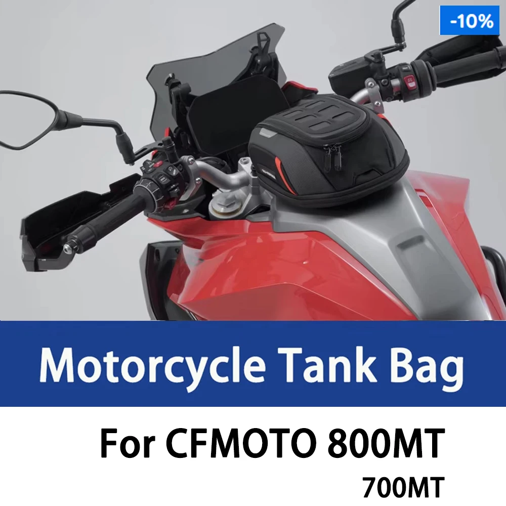 

For CFMOTO 800MT 800 MT 800 2021- Expandable Motorcycle Bag 4.5l-6.5l Large Capacity Motorcycle Quick Release Fuel Tank Bag 2025