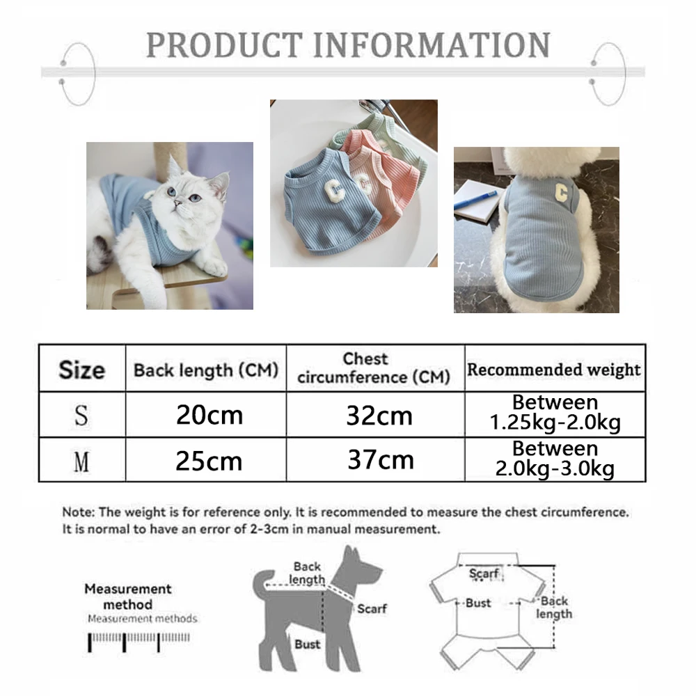 Ropa transpirable de verano para gatos y perros: chaleco fresco - imagen 5