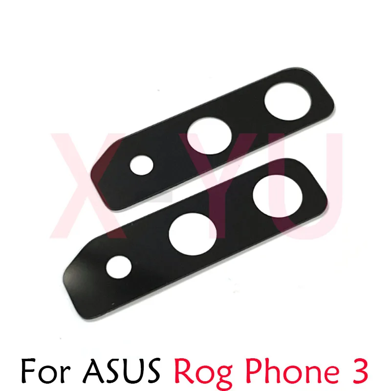 

For ASUS ROG Phone 3 5 ZS661KS ZS673KS ROG3 ROG5 Back Rear Camera Lens Glass Cover With Adhesive Sticker Repair Parts