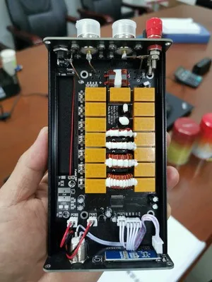 Imagem -03 - Montado V3.2 Atu100 1.850mhz Atu-100mini Sintonizador Automático da Antena por N7ddc Mais 0.91 Oled