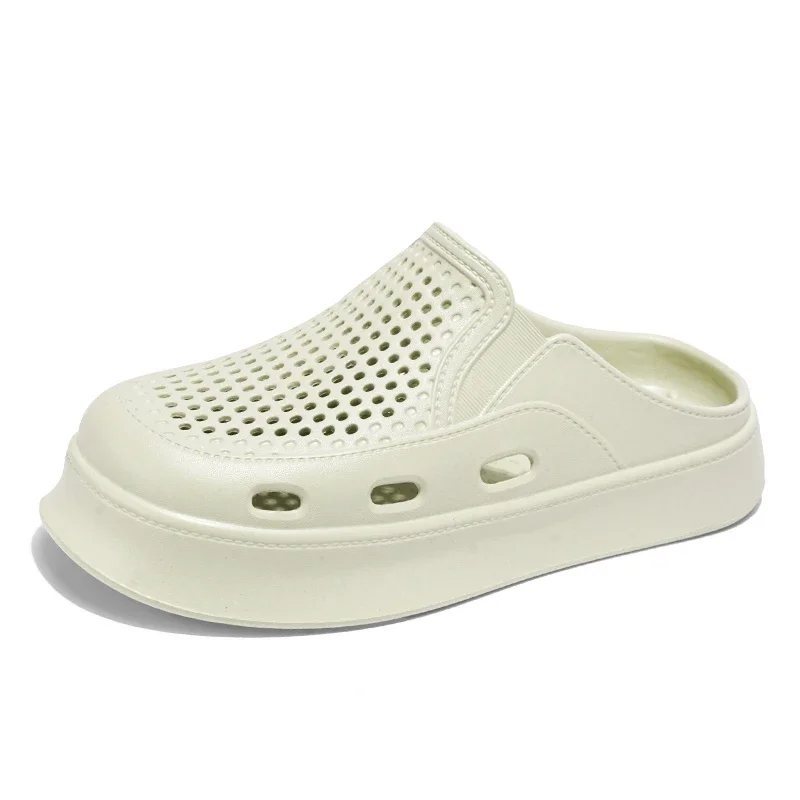 أزياء الرجال النعال عارضة خفيفة مريحة الرجال الصنادل في الهواء الطلق نعال شاطئ الأسرة زوجين النعال للرجال أحذية المشي #4