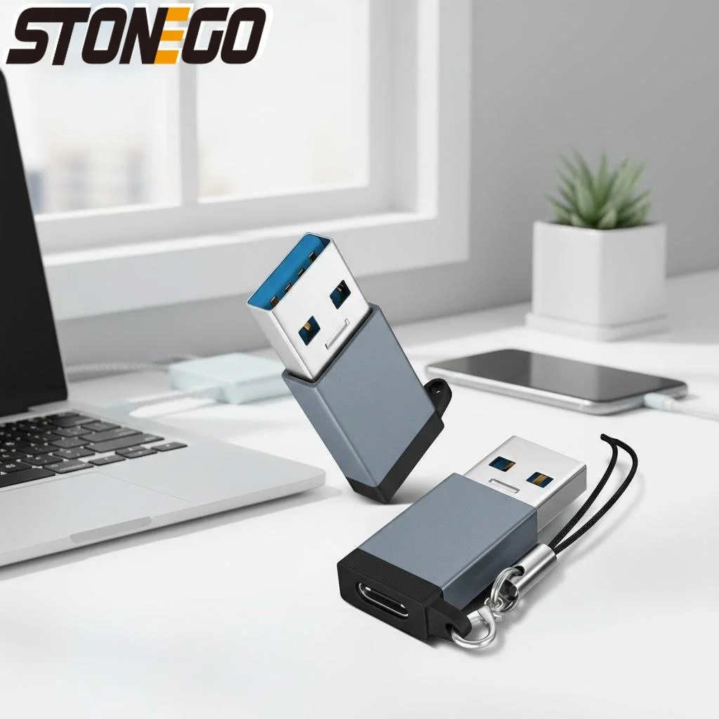 USB 31 Type C Female Adapter 10Gbps Data Sync 100W Fast Charging USB A to C Converter for Mobile Accessories