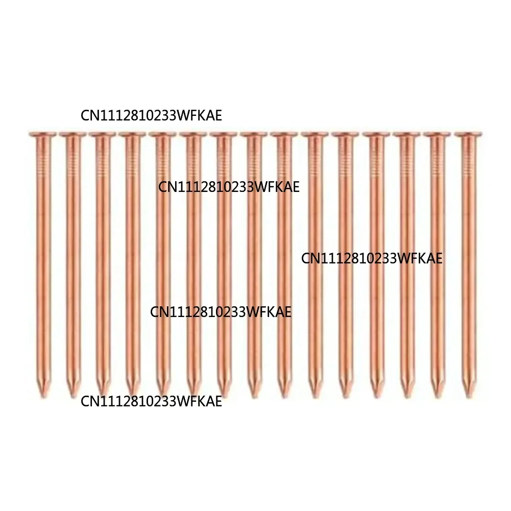 15pcs 2inch Copper Nails Tree Killer Nails Copper Tree Stump Killer For Killing Trees Stump Root Stump Removal Spikes Hardware