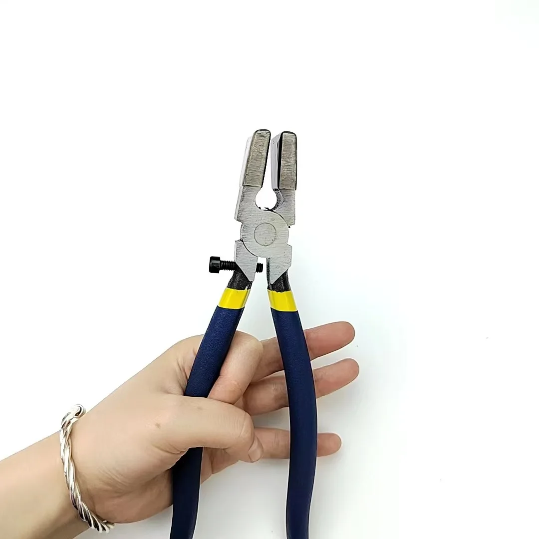 Modell-Klemmzange Modellbau-Werkzeuge Verstellbare Fliesenknipser Glasschneider Keramik Praktischer Glasbrecher DIY-Werkzeug