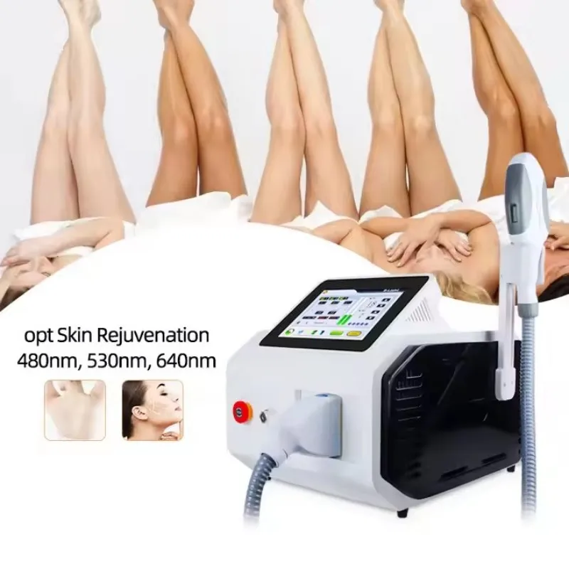 2024 New portable painless leg arm face body hair remover epilator ipl opt dpl ipl hair removal machine