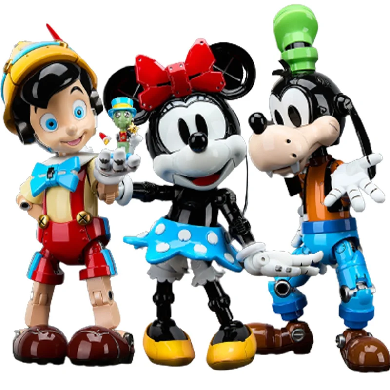 New Pre Sale Blitzway Carbotix Mechanical Alloy High Flying Minnie Pinocchio Long Nose 1/12 Action Figure Children Toys Gift