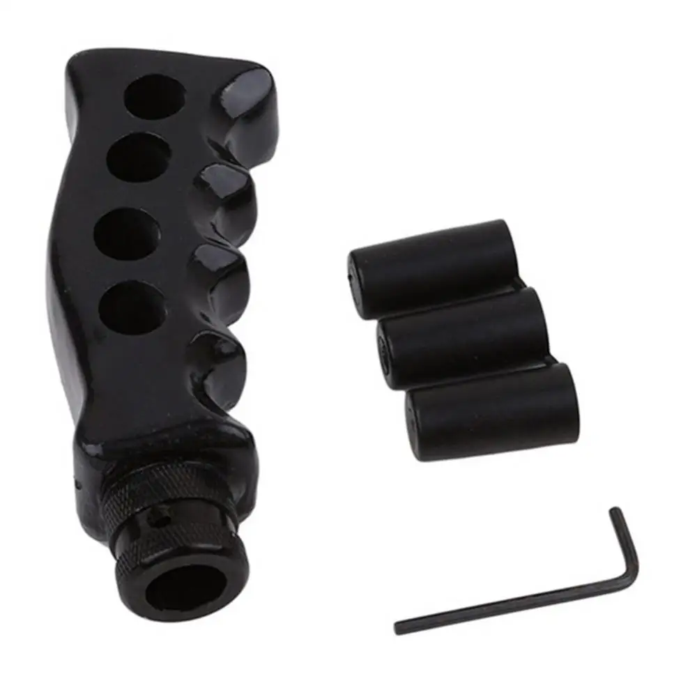 Shift Knob Manual High Quality Aluminum alloy Gear Head Shifter Handl Pistol Grip Adapter easy to install New - view 2
