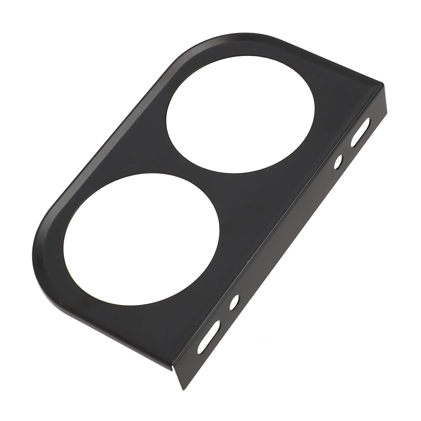 2in 52mm Gauge Bracket 2 Hole Gauge Panel Gauge 2‑1/16 Inch 52MM  Metal Car Meter Mount Instrument Panel Gauge Holder