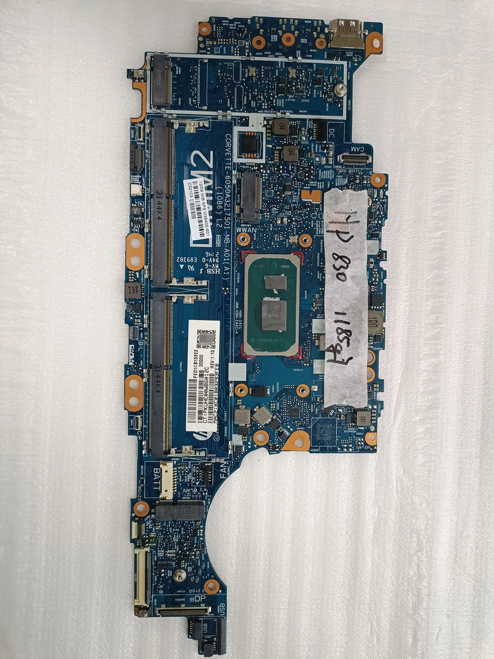 

Материнская плата для ноутбука HP Elitebook 840 830 G8 с процессором I7-1185G7 M36403-601 M36404-601 M36405-601 6050A3217501-MB-A01