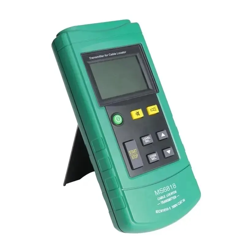 MS6818 Professional Cable Tester 30-400V AC/DC Metal Pipe Locator Wall Underground Inspect Interruption Short Circuit Detection